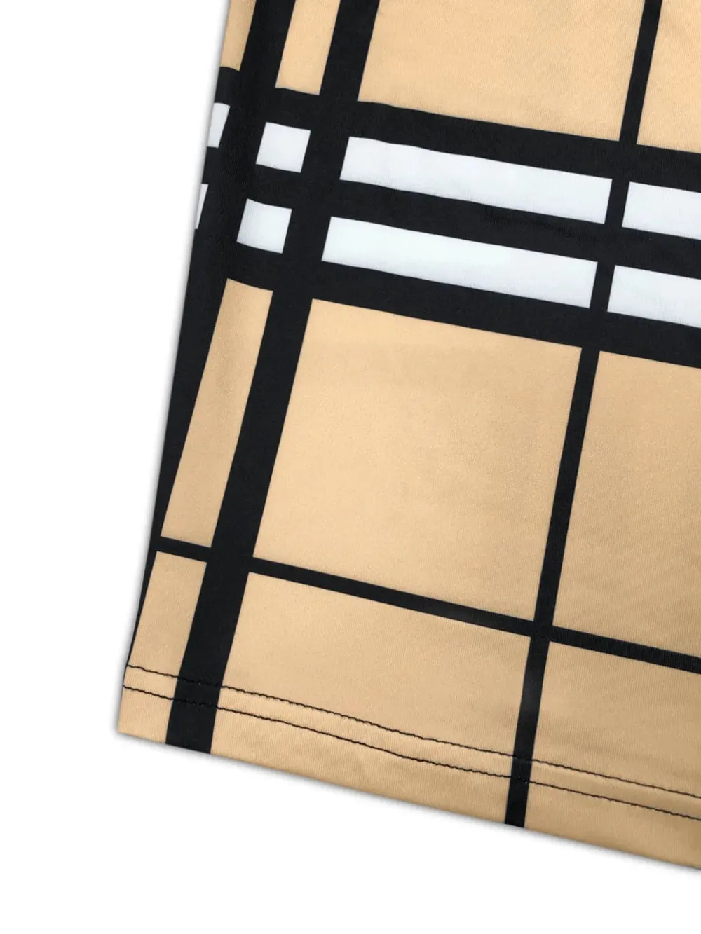 Plus Size Plaid V-Neck Long Sleeve Wrap Dress sold by Gigi Laurent product image thumbnail 4