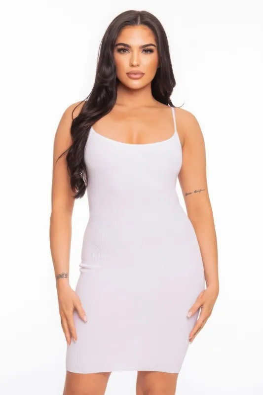 Cami Open Back Mini Dress made by C.C