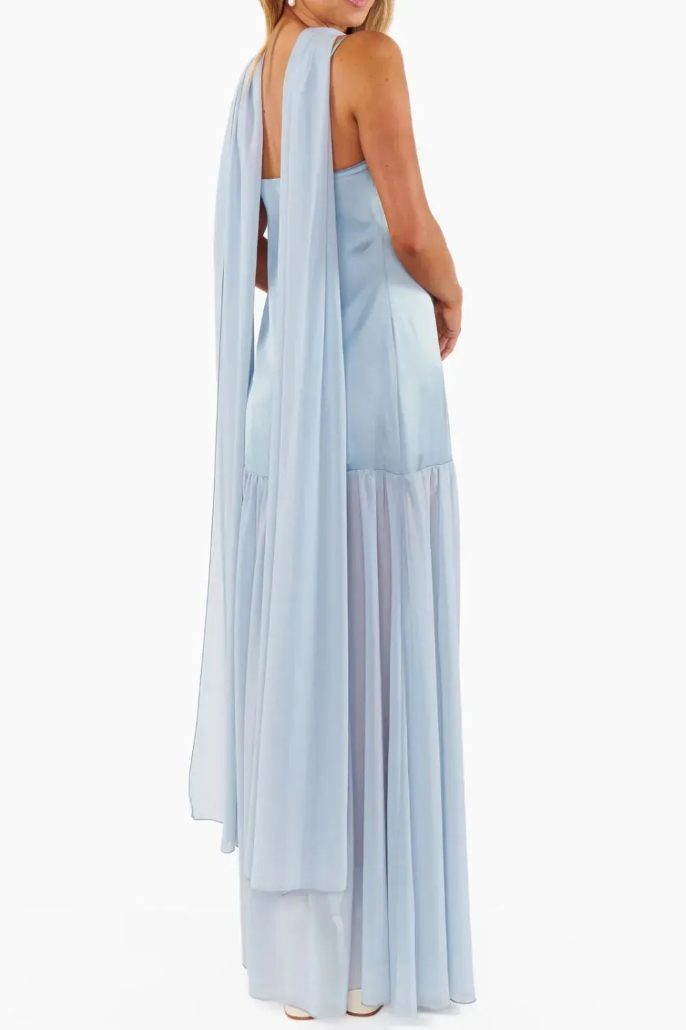 Adjustable Strap Maxi Cami Dress with Scarf sold by Gigi Laurent product image thumbnail 3