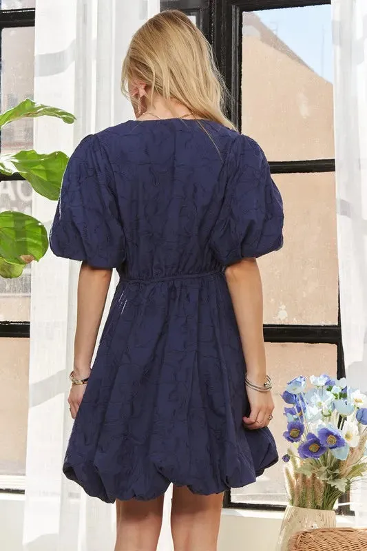 ADORA Puff Sleeve Floral Dress sold by Gigi Laurent product image thumbnail 3