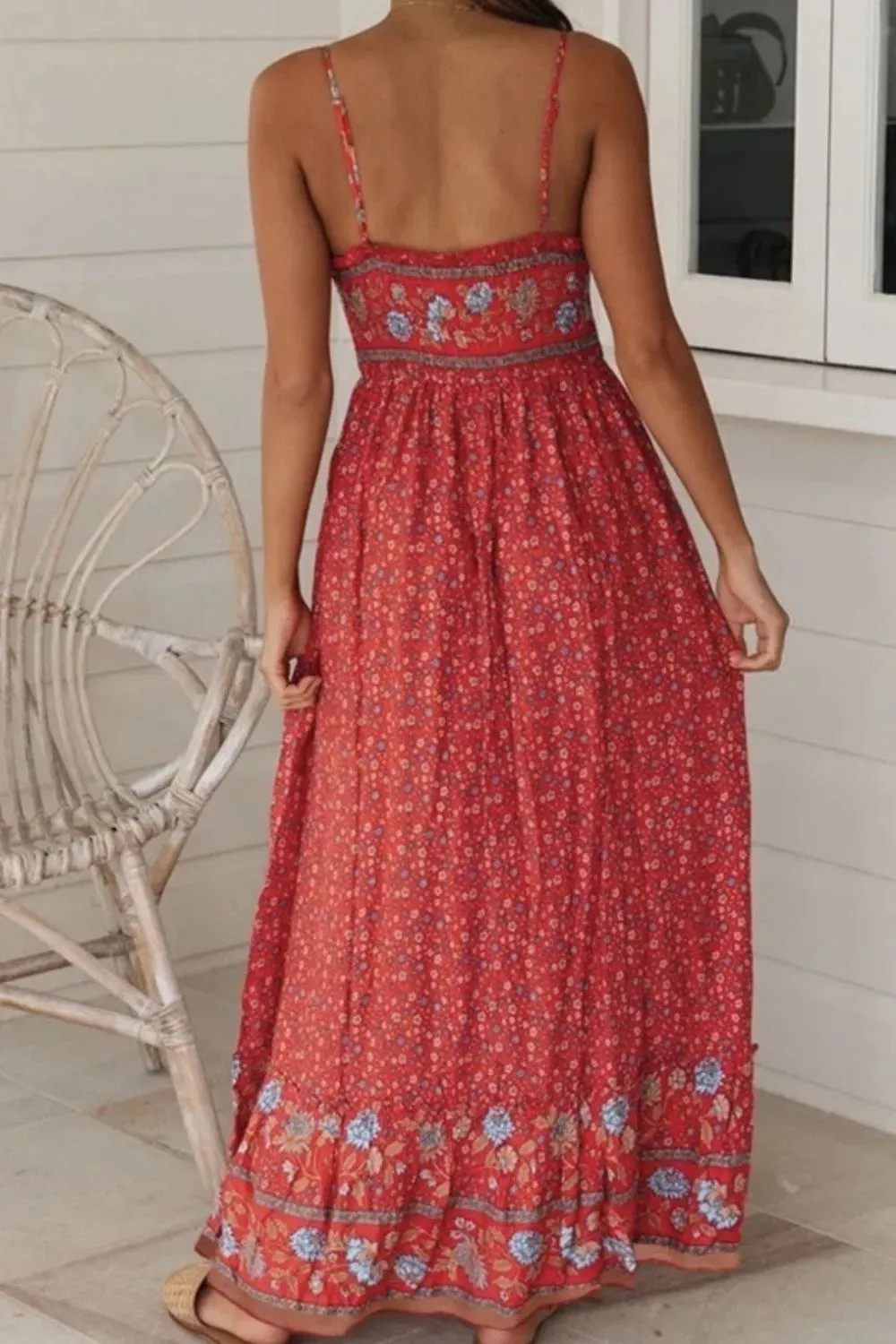 Printed Maxi Cami Dress sold by Gigi Laurent product image thumbnail 4