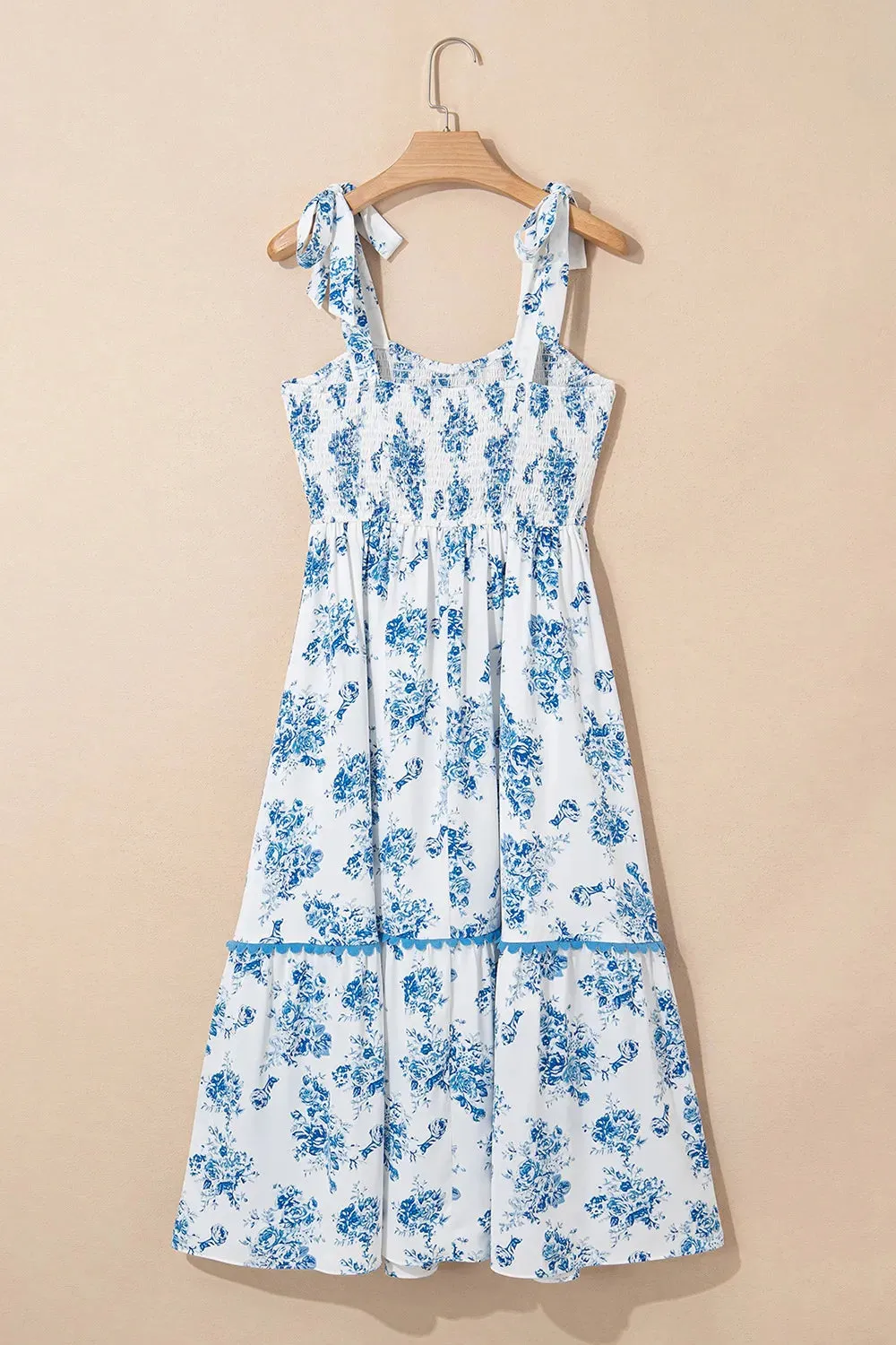 Printed Tie Shoulder Dress sold by Gigi Laurent product image thumbnail 4