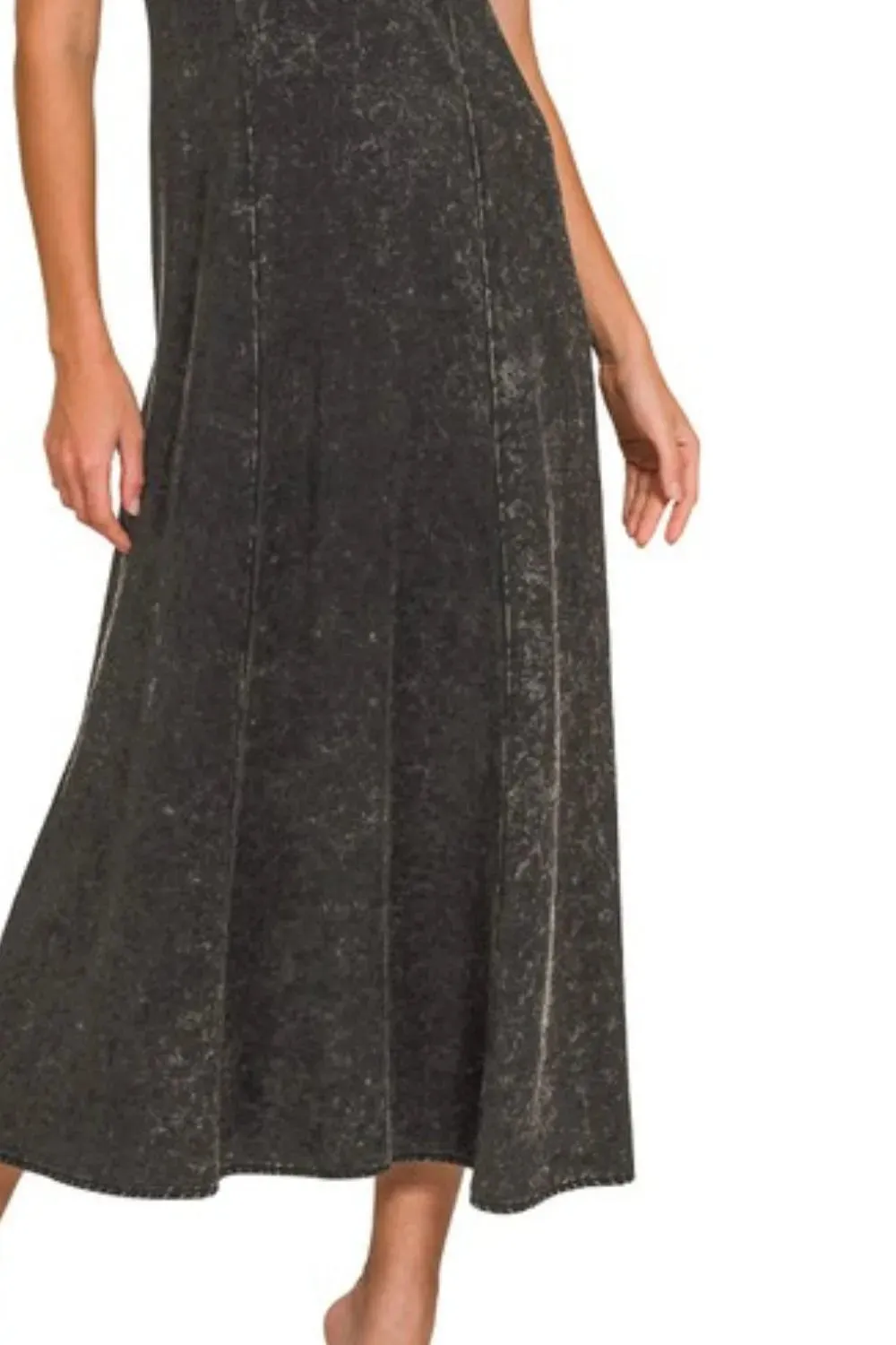 Zenana Tencel Mineral Washed Maxi Dress sold by Gigi Laurent product image thumbnail 3