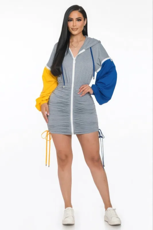 Detachable Zipper Mini Dress sold by Gigi Laurent