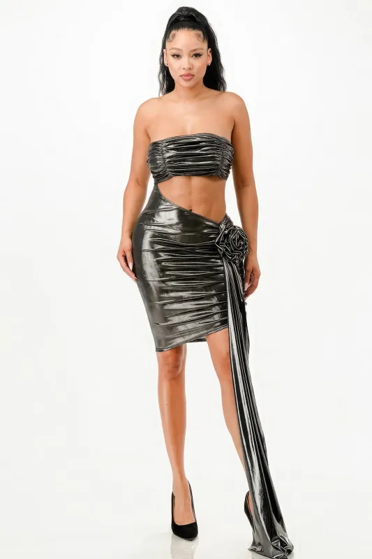 Metallic Sexy Dress sold by Gigi Laurent