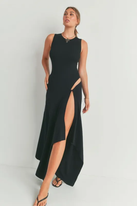Maxi Dress With Slit sold by Gigi Laurent