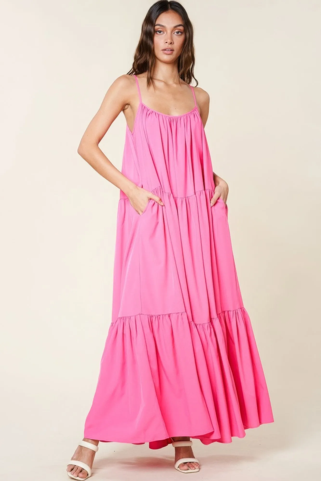 Maxi Sun Dress With Pockets sold by Gigi Laurent product image thumbnail 3