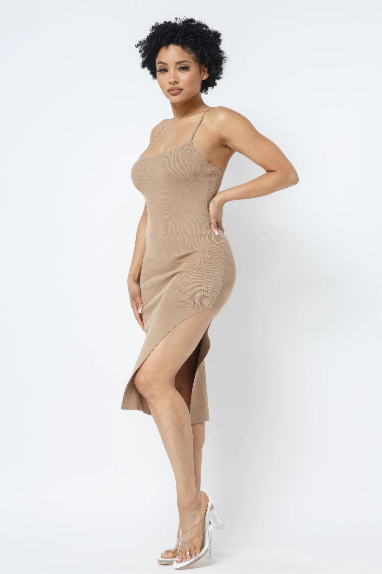 Side Slit Cami Dress sold by Gigi Laurent product image thumbnail 2