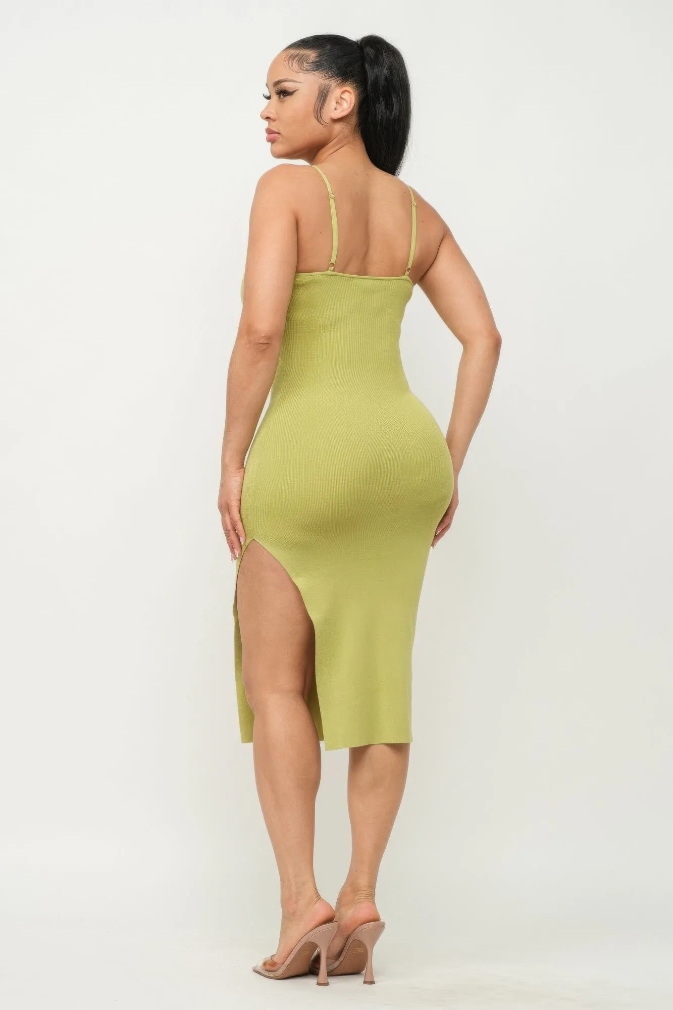 Side Slit Cami Dress sold by Gigi Laurent product image thumbnail 3