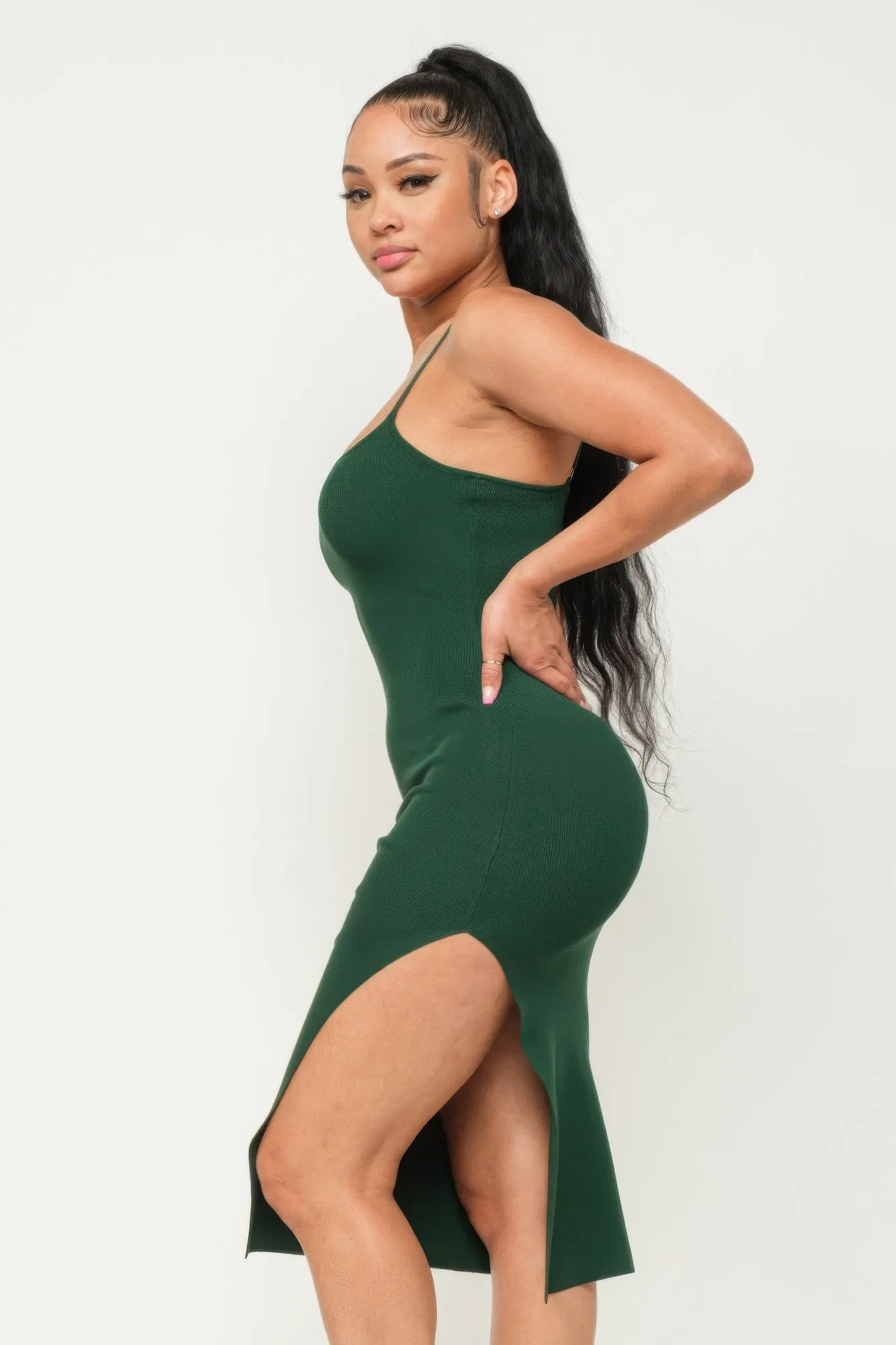 Side Slit Cami Dress sold by Gigi Laurent product image thumbnail 2