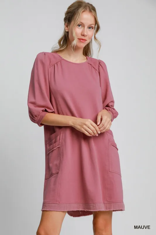 French Terry Mini Dress sold by Gigi Laurent