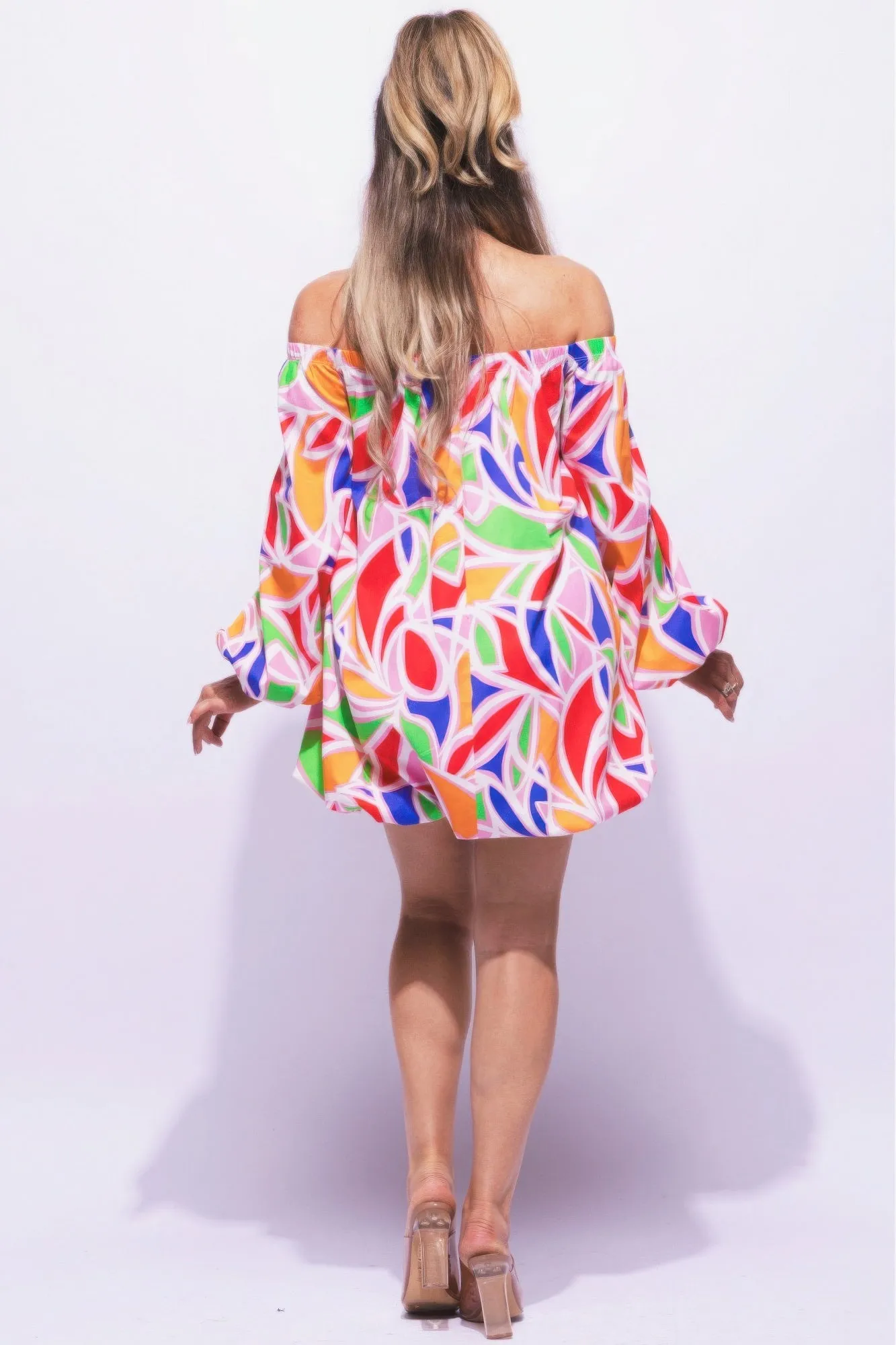 Off Shoulder Bubble Dress sold by Gigi Laurent product image thumbnail 4