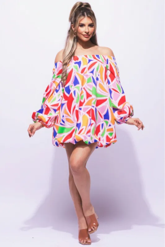 Off Shoulder Bubble Dress sold by Gigi Laurent