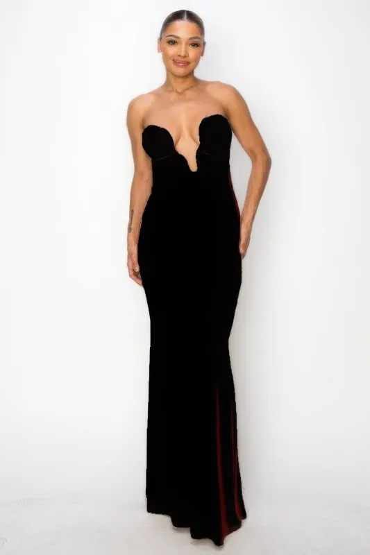 Glitter Ity Tube Maxi Dress sold by Gigi Laurent