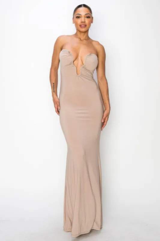 Glitter Ity Tube Maxi Dress sold by Gigi Laurent
