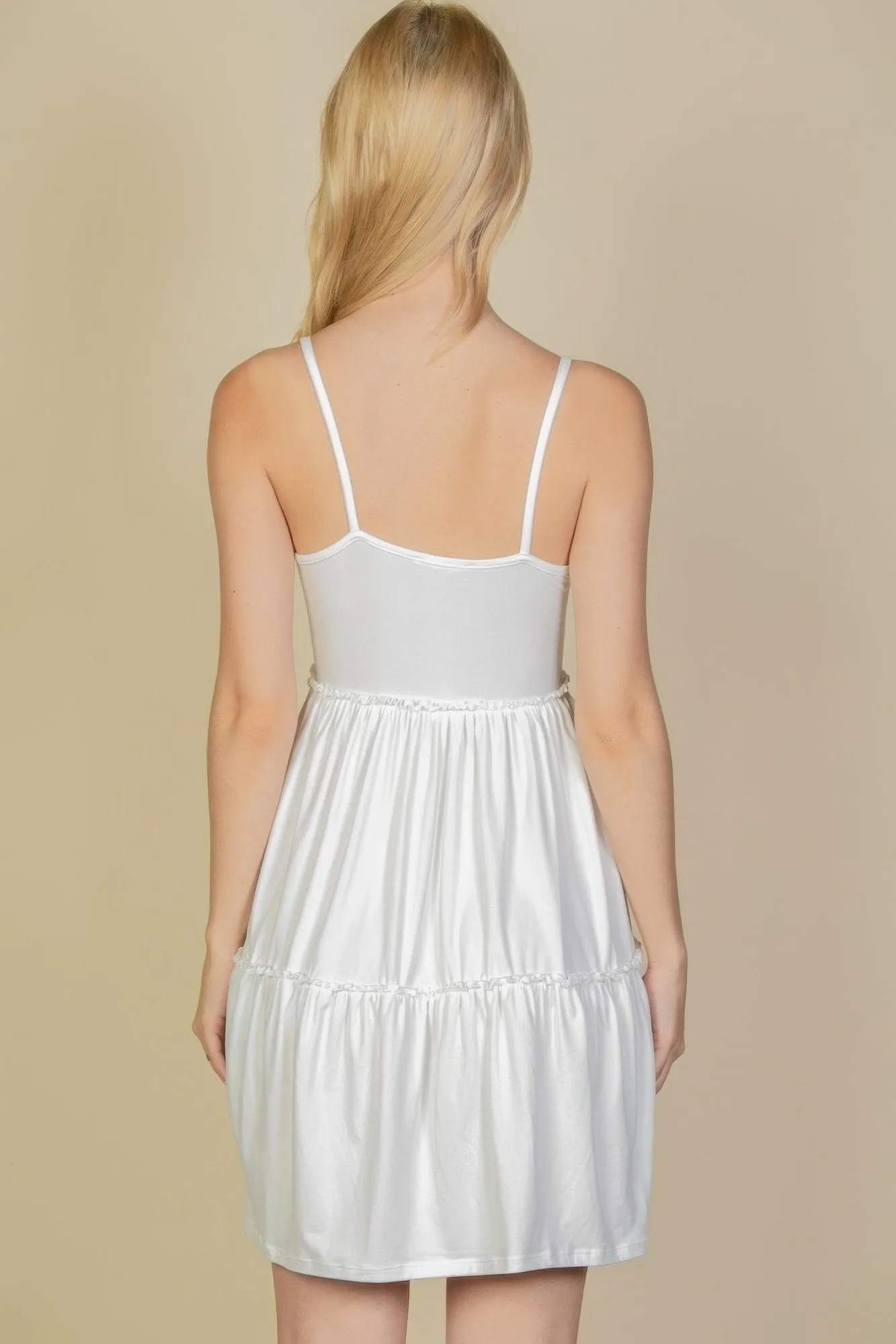 Tiered Cami Swing Dress sold by Gigi Laurent product image thumbnail 5