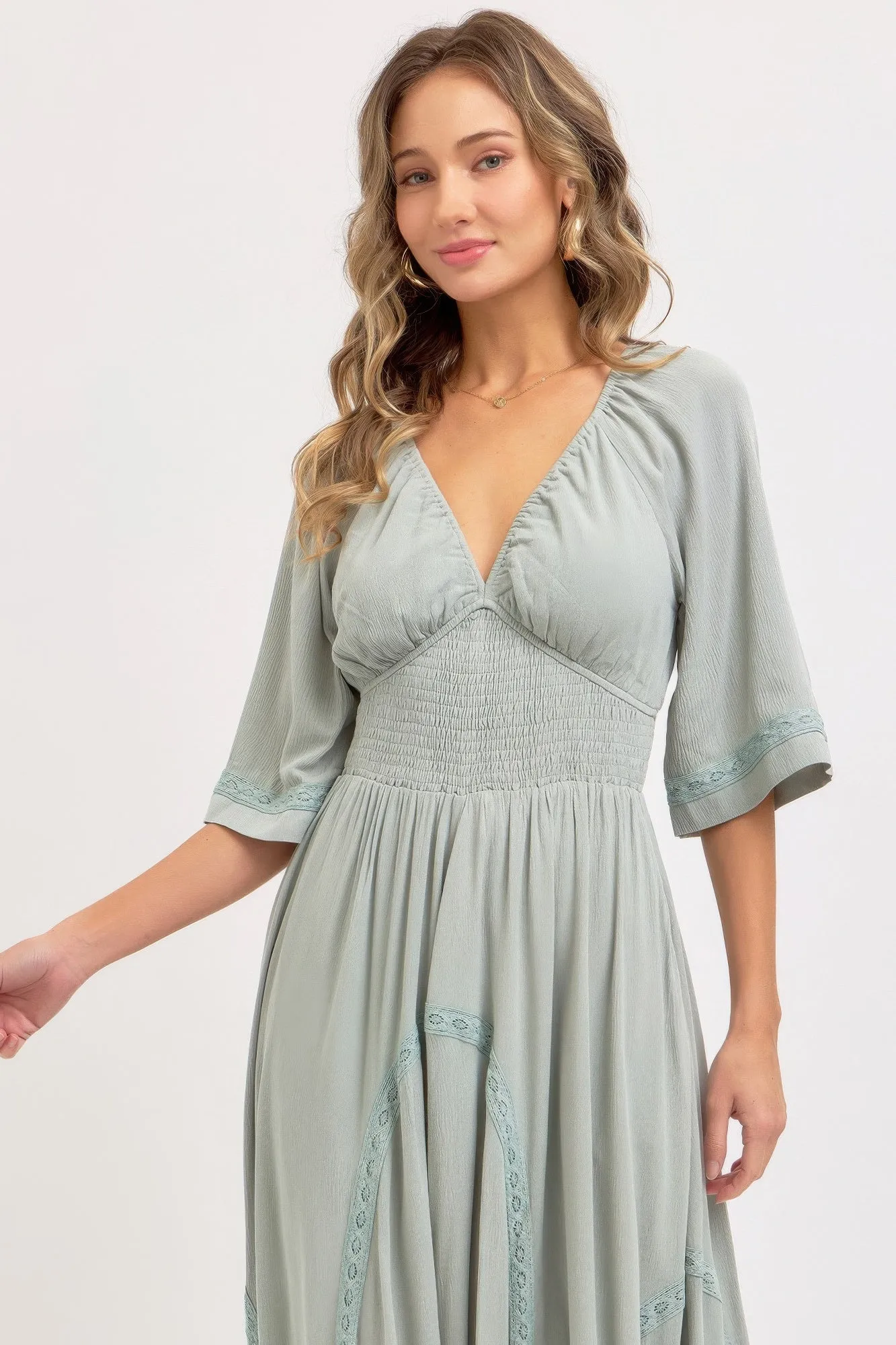 Romantic Flowy Maxi Dress sold by Gigi Laurent product image thumbnail 4