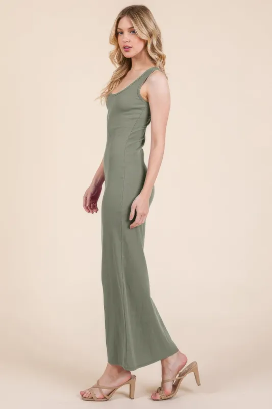 Sleeveless Rib Maxi Dress sold by Gigi Laurent