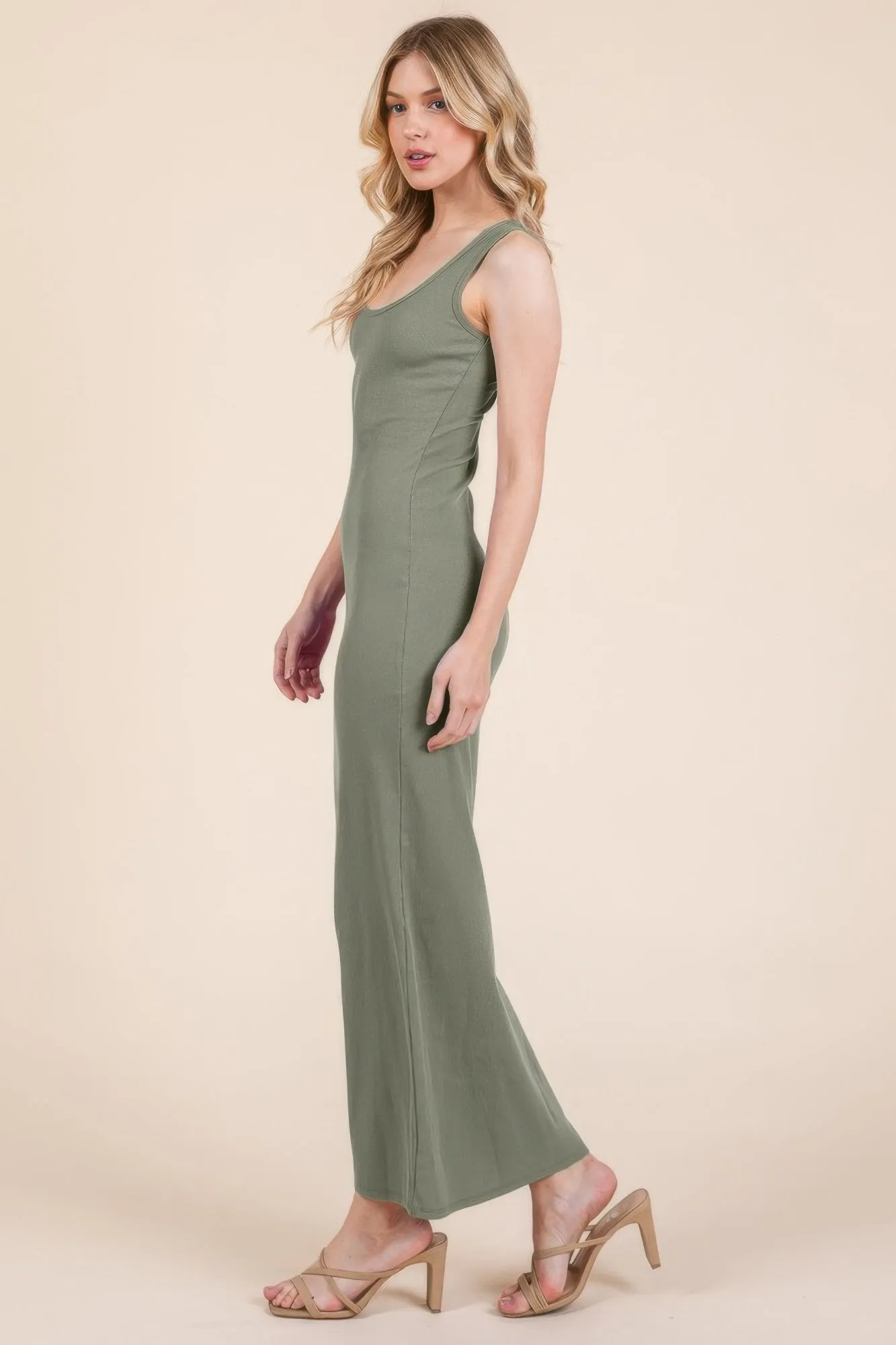 Sleeveless Rib Maxi Dress sold by Gigi Laurent