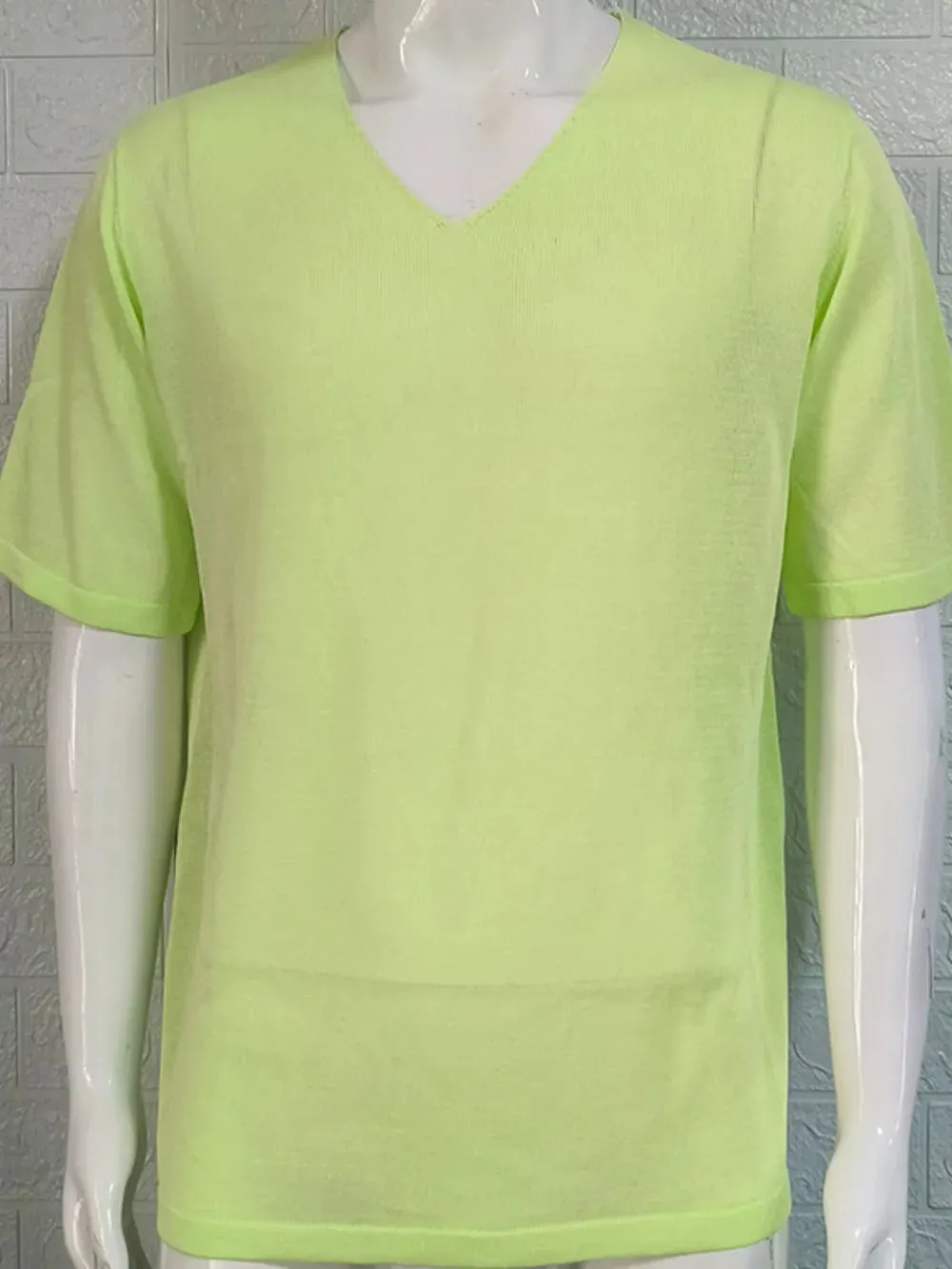 Men's V-Neck Short Sleeve T-Shirt sold by Gigi Laurent product image thumbnail 5
