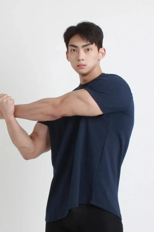 Men's Plus Size Round Neck Short Sleeve T-Shirt sold by Gigi Laurent