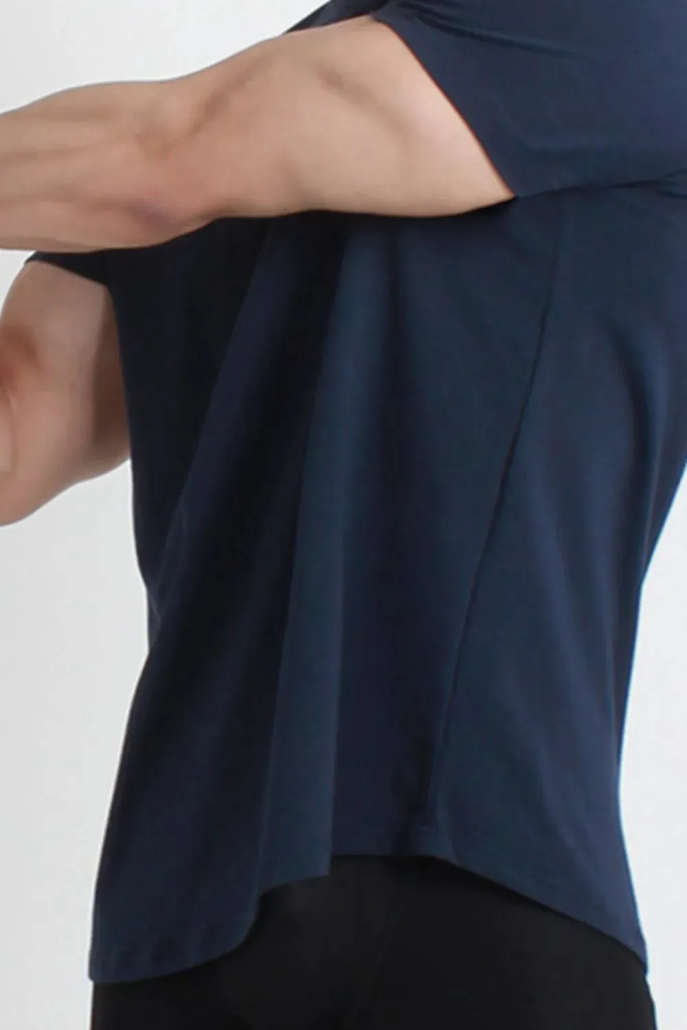 Men's Plus Size Round Neck Short Sleeve T-Shirt sold by Gigi Laurent product image thumbnail 2
