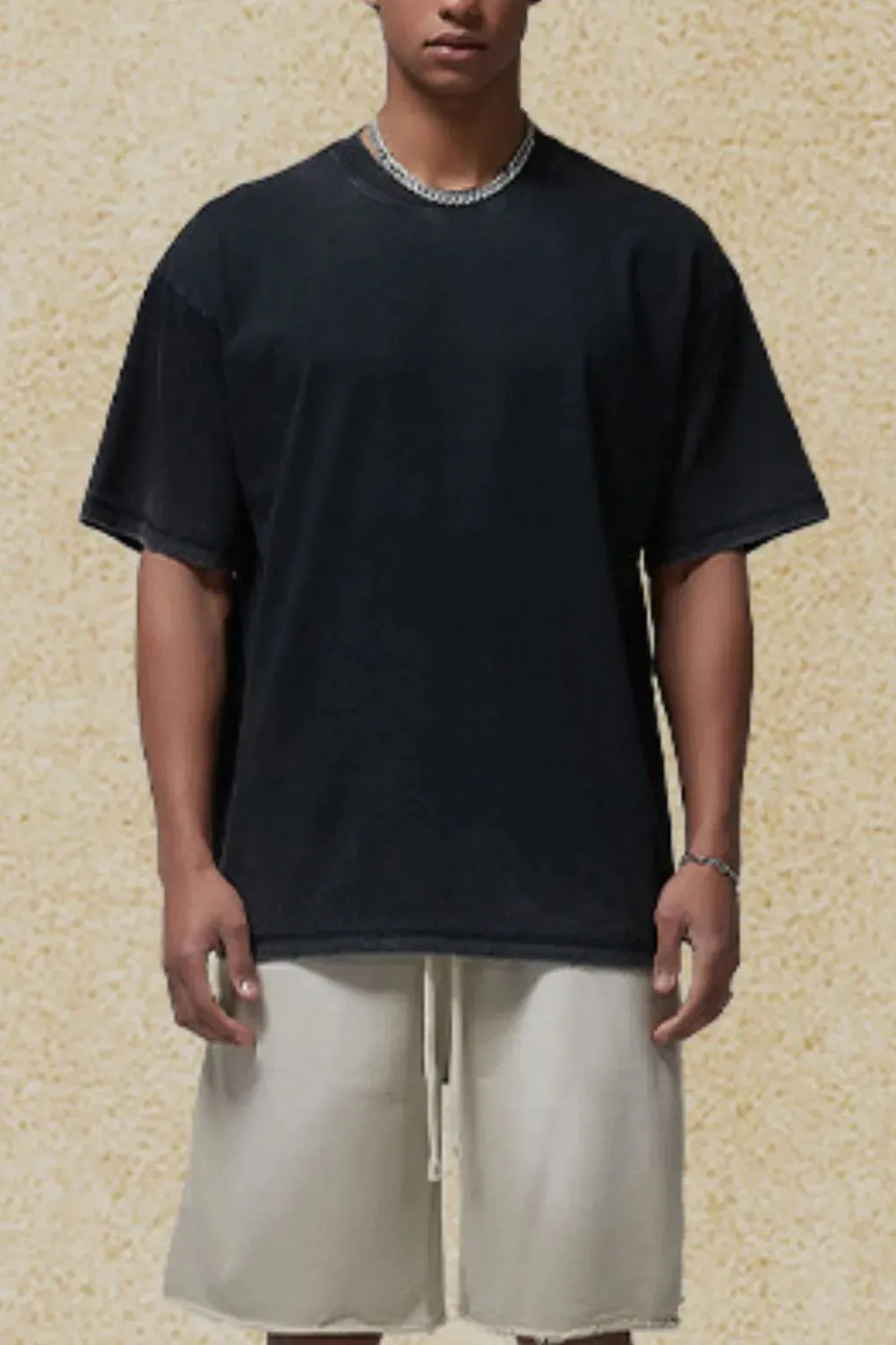 Men's Round Neck Half Sleeve T-Shirt sold by Gigi Laurent