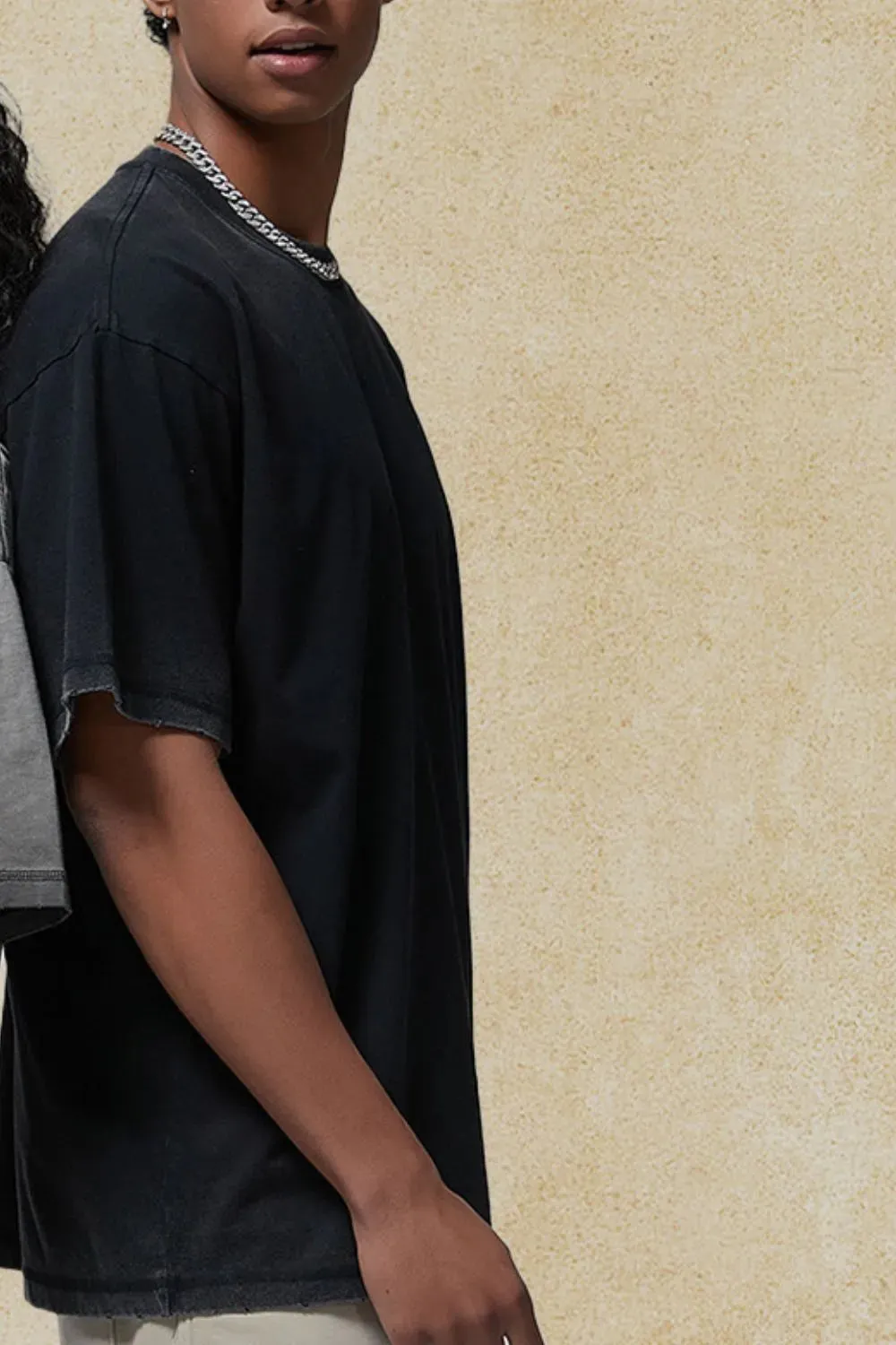 Men's Round Neck Half Sleeve T-Shirt sold by Gigi Laurent product image thumbnail 2