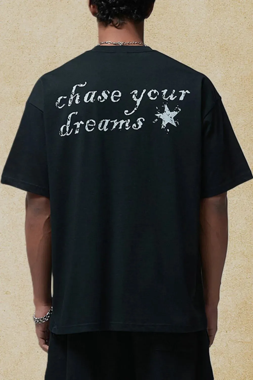 Men's Graphic Round Neck Half Sleeve T-Shirt sold by Gigi Laurent product image thumbnail 3