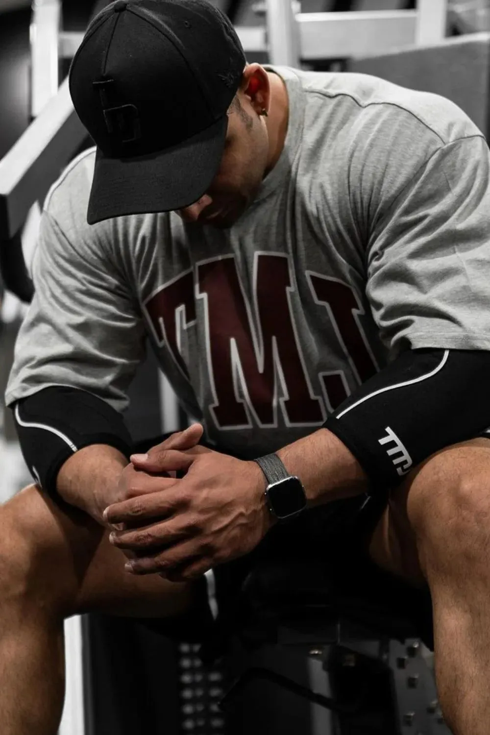 Men's Plus Size Letter Round Neck Half Sleeve T-Shirt sold by Gigi Laurent product image thumbnail 4