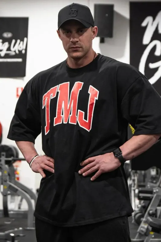 Men's Plus Size Letter Round Neck Half Sleeve T-Shirt sold by Gigi Laurent