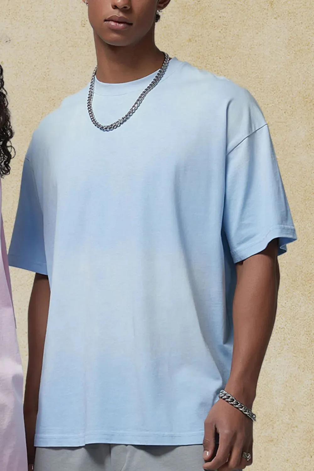 Men's Round Neck Half Sleeve T-Shirt sold by Gigi Laurent product image thumbnail 2