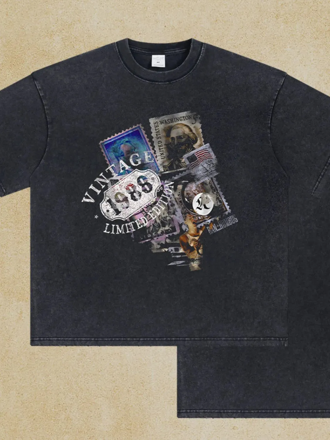 Men's Graphic Round Neck Half Sleeve T-Shirt sold by Gigi Laurent product image thumbnail 4