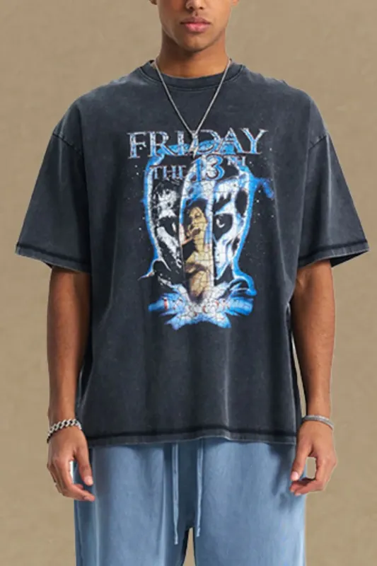 Men's Graphic Round Neck Half Sleeve T-Shirt sold by Gigi Laurent