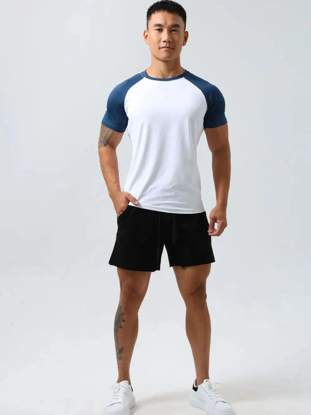 Men's Plus Size Round Neck Short Sleeve T-Shirt sold by Gigi Laurent