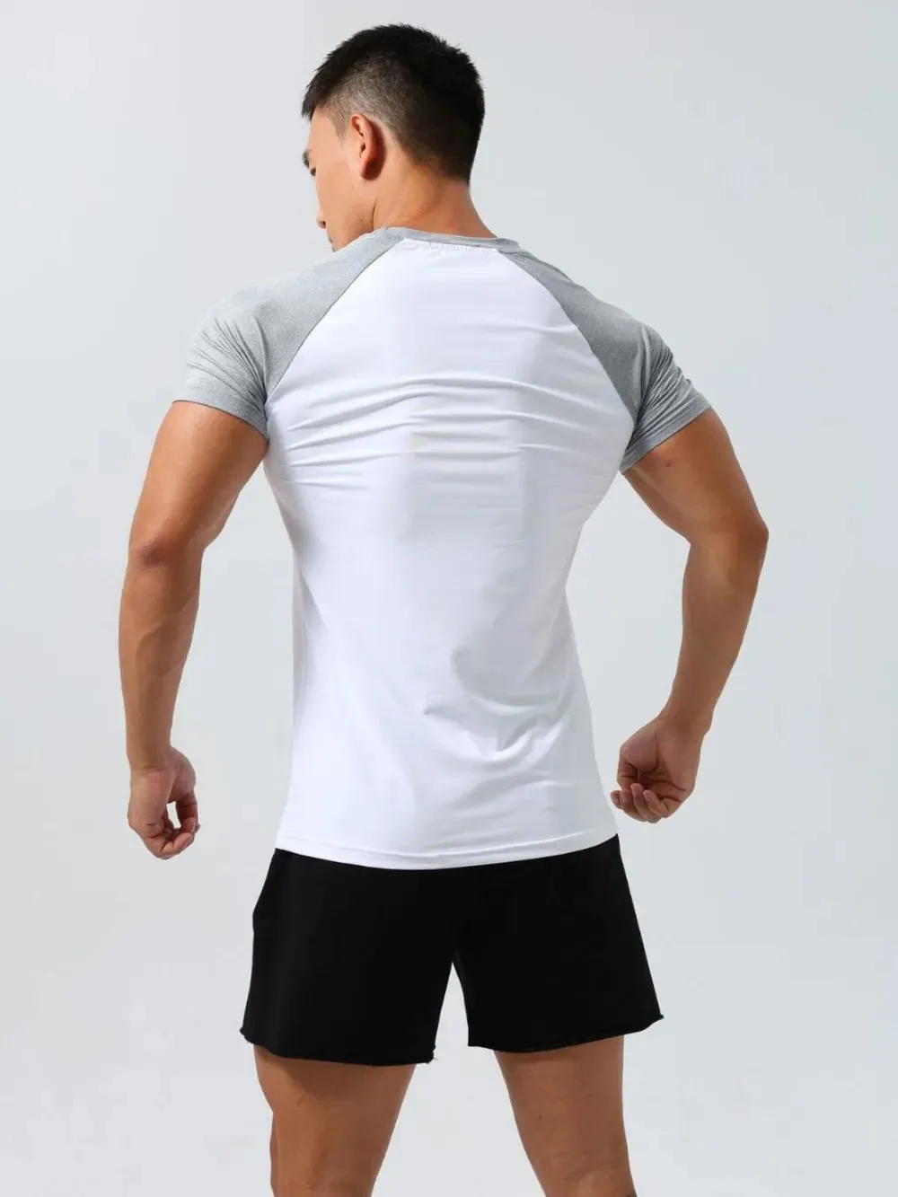 Men's Plus Size Round Neck Short Sleeve T-Shirt sold by Gigi Laurent product image thumbnail 4