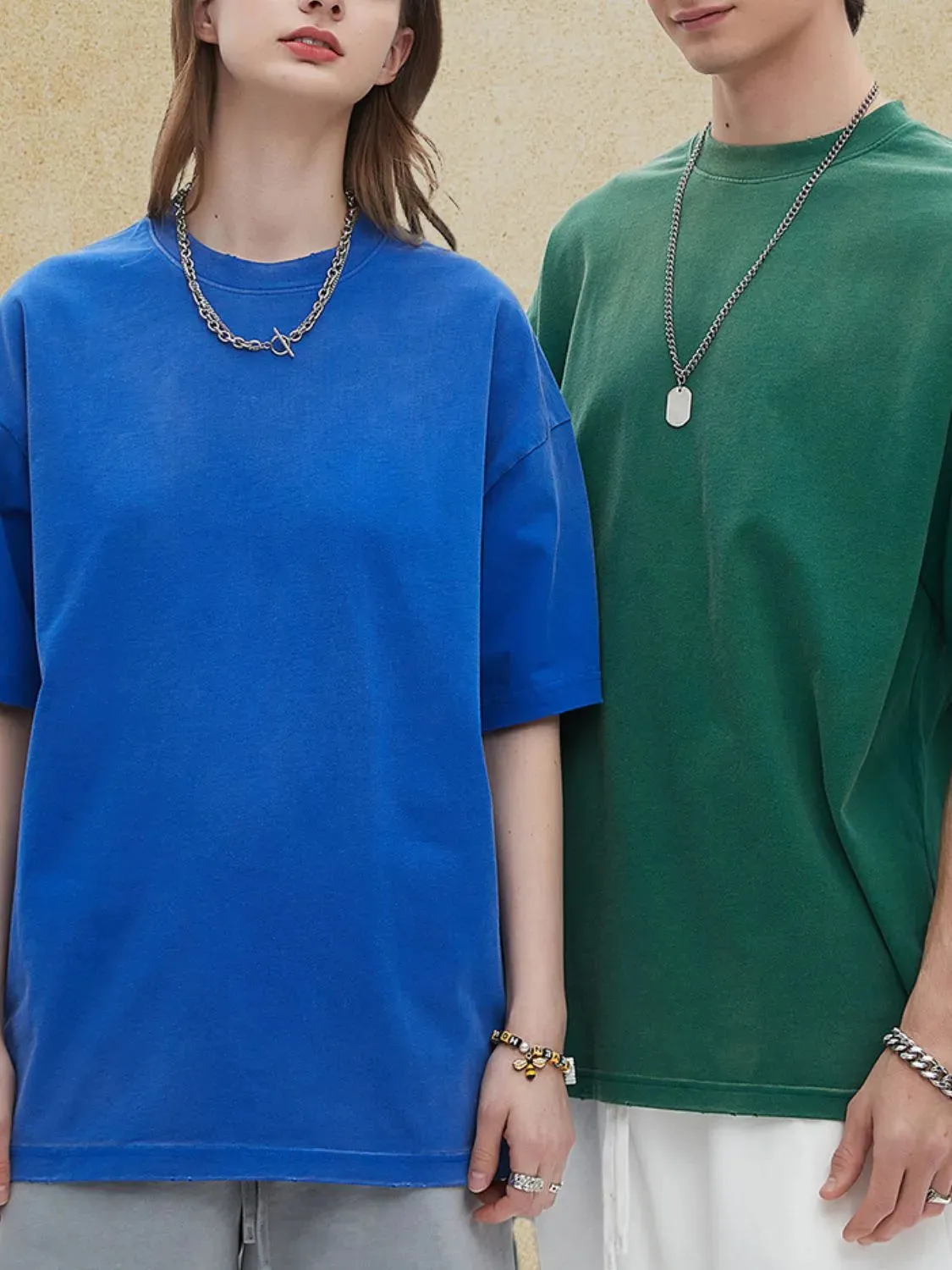 Men's Round Neck Half Sleeve T-Shirt sold by Gigi Laurent product image thumbnail 3