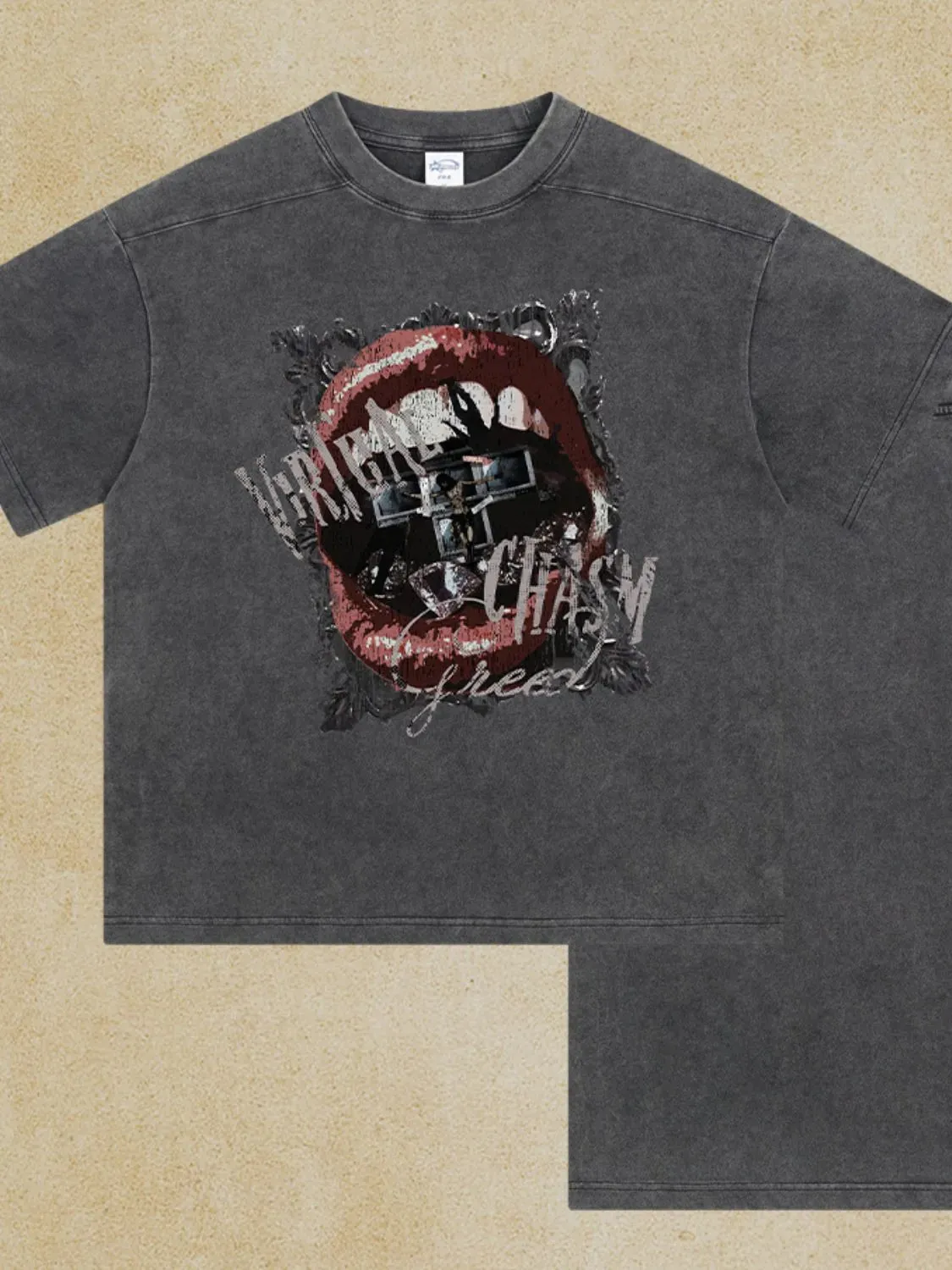 Men's Graphic Round Neck Half Sleeve T-Shirt sold by Gigi Laurent product image thumbnail 5