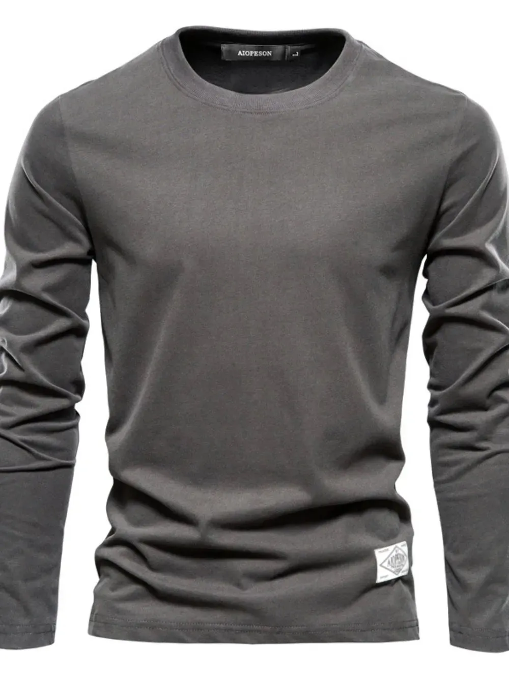 Men's Round Neck Long Sleeve T-Shirt sold by Gigi Laurent