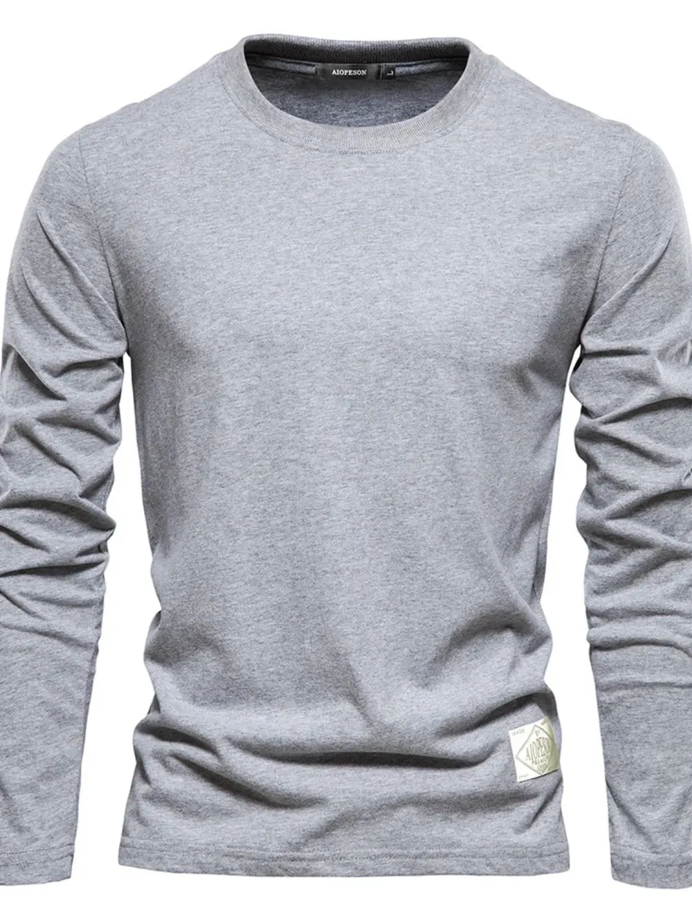 Men's Round Neck Long Sleeve T-Shirt sold by Gigi Laurent product image thumbnail 5