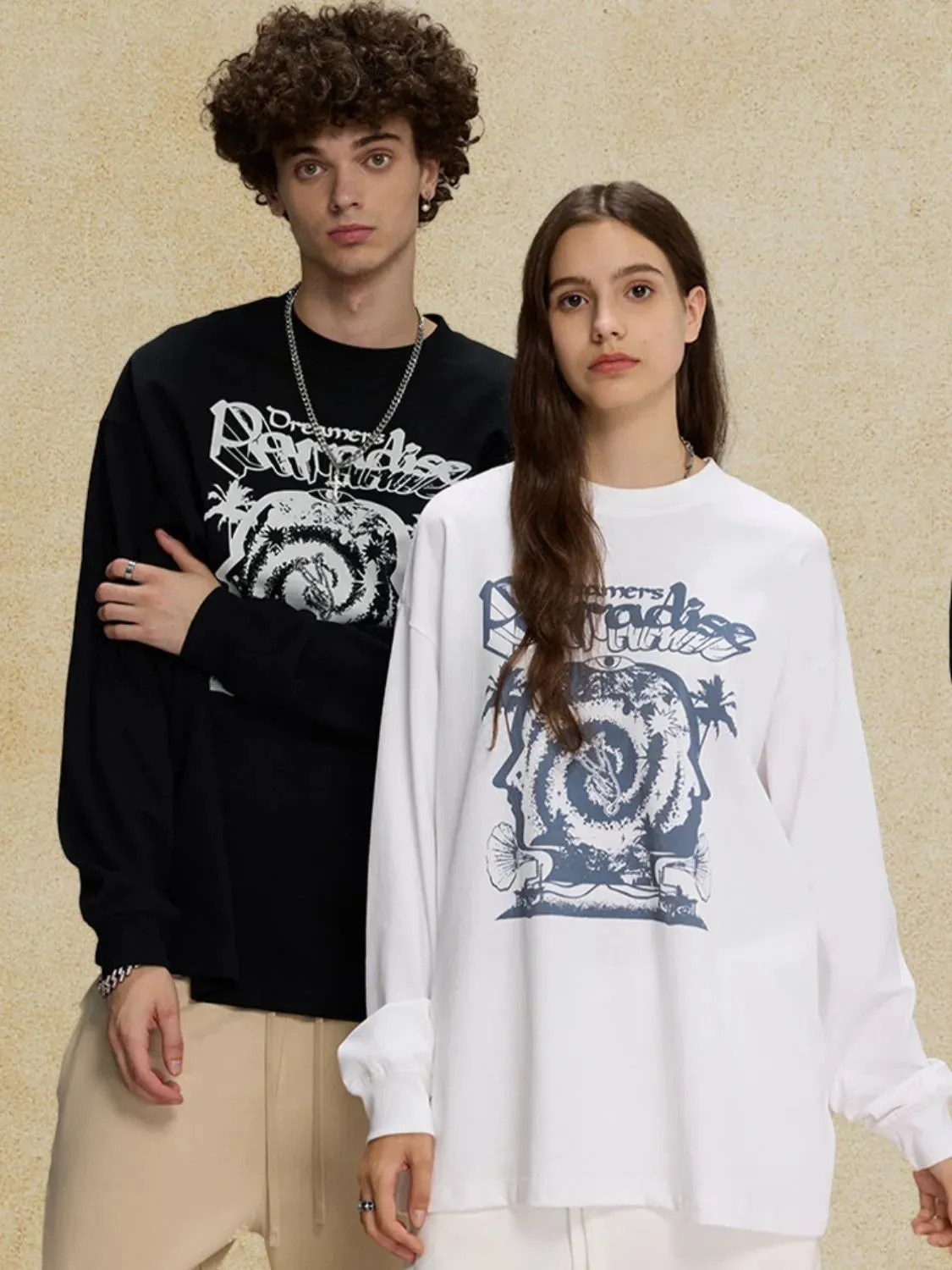 Men's Round Neck Graphic T-Shirt sold by Gigi Laurent product image thumbnail 2