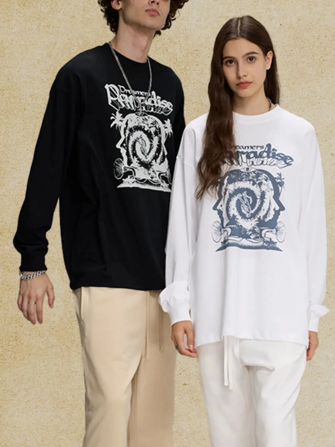 Men's Round Neck Graphic T-Shirt sold by Gigi Laurent