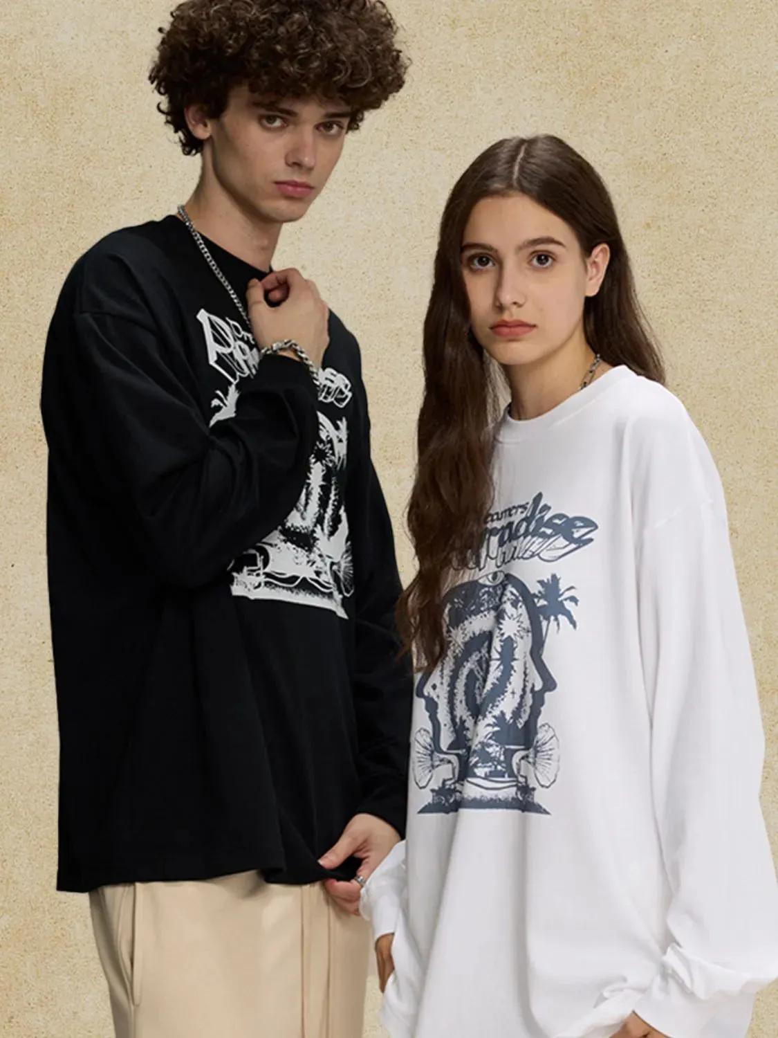 Men's Round Neck Graphic T-Shirt sold by Gigi Laurent product image thumbnail 3