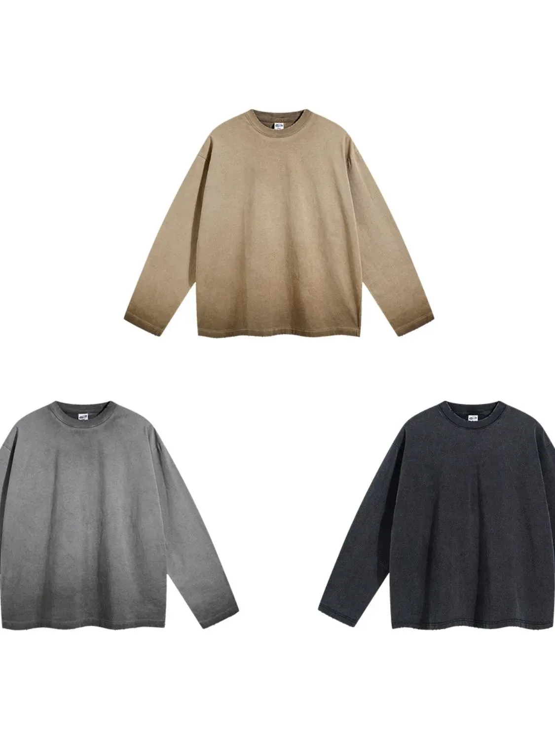 Men's Round Neck Long Sleeve T-Shirt sold by Gigi Laurent product image thumbnail 4