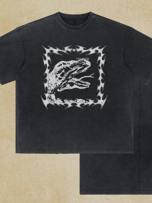 Men's Graphic Round Neck Half Sleeve T-Shirt sold by Gigi Laurent