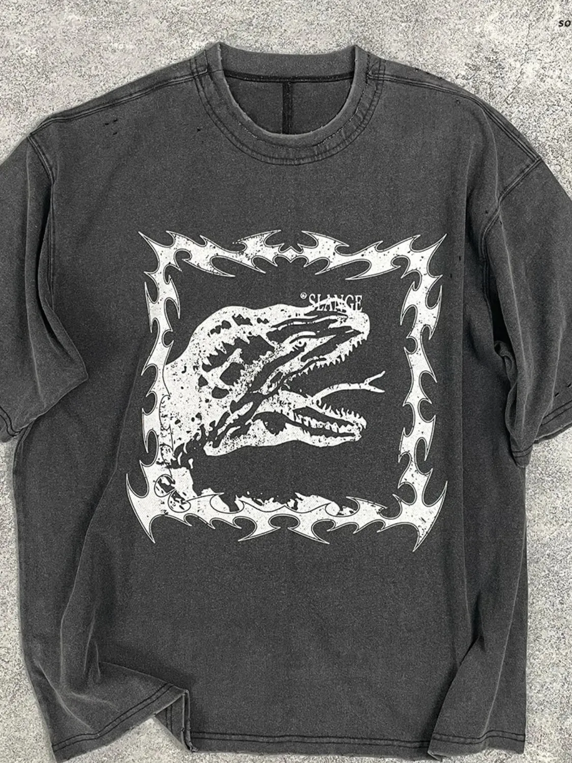 Men's Graphic Round Neck Half Sleeve T-Shirt sold by Gigi Laurent product image thumbnail 3