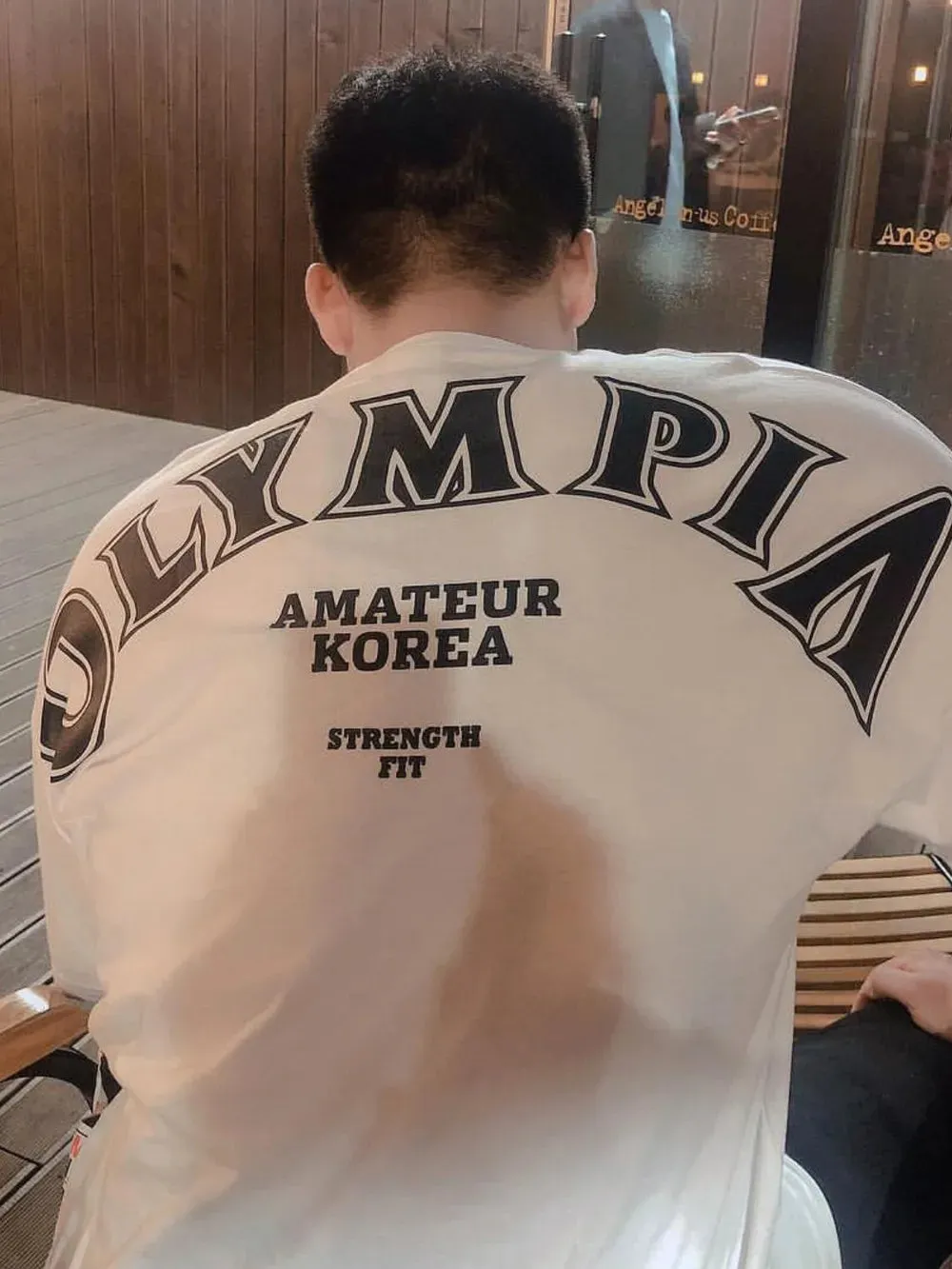 Men's Plus Size Letter Graphic Round Neck T-Shirt sold by Gigi Laurent product image thumbnail 4