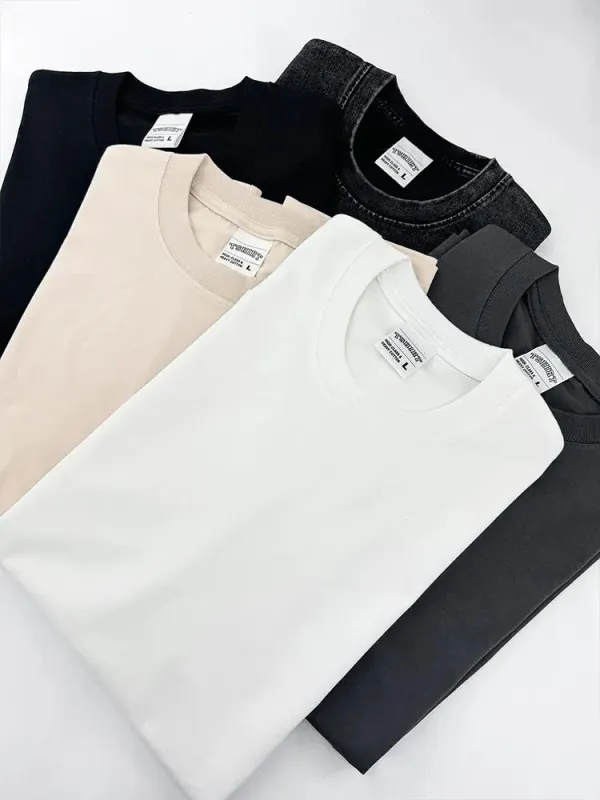 Men's Round Neck Short Sleeve T-Shirt sold by Gigi Laurent