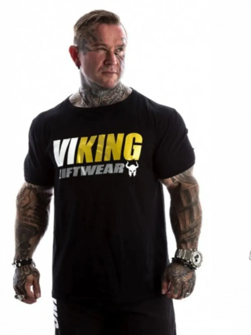 Men's Plus Size Graphic Back Round Neck Short Sleeve T-Shirt sold by Gigi Laurent product image thumbnail 3