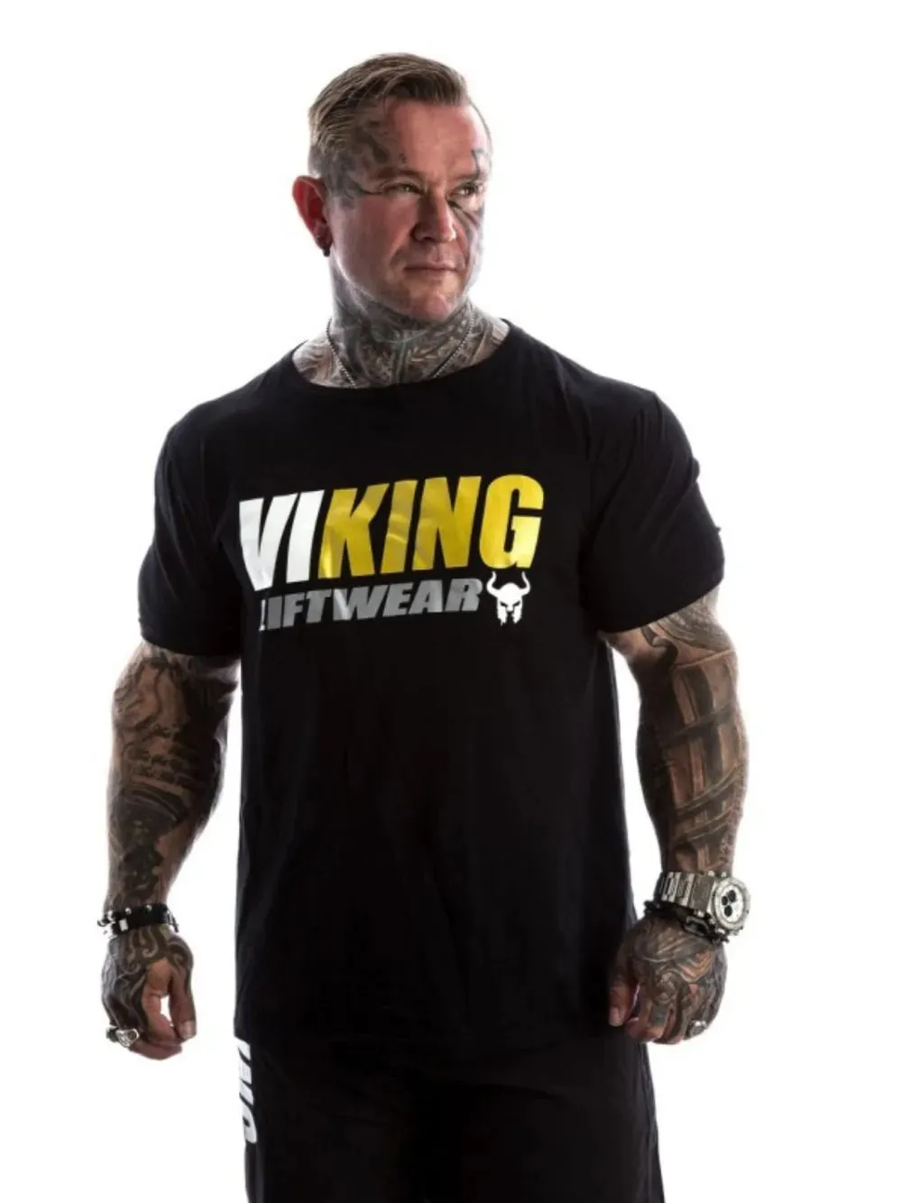 Men's Plus Size Graphic Back Round Neck Short Sleeve T-Shirt sold by Gigi Laurent